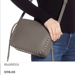 All Saints Leather Crossbody purse